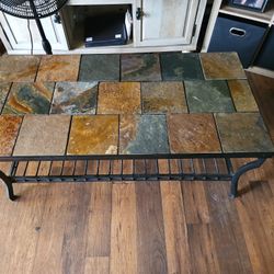 Stone Tile Coffee Table