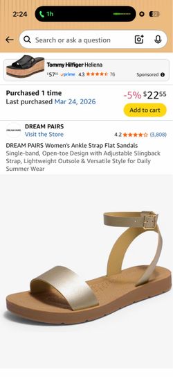 Gold sandals