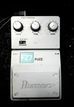 Ibanez FZ7 Fuzz pedal