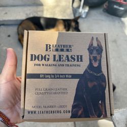 Leather Dog Leash 