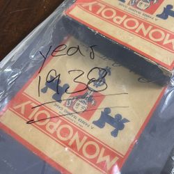 Monopoly Game 1938