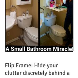 Flip Frames For Added Storage And Table Top