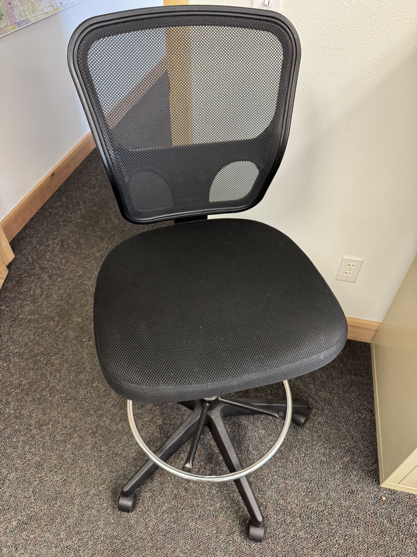 Tall Armless Office Chair