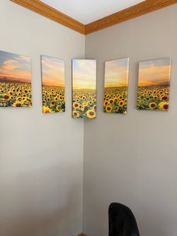 Sunflower Canvas Wall Art