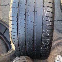 325/35/22 Pirelli Pzero Mo ... One Tire Available 