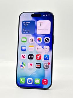 AT&T Apple iPhone 16 Pro A3083 512GB Black 89% BH - Cracked Back