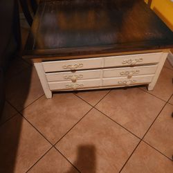 Table With Drawers
