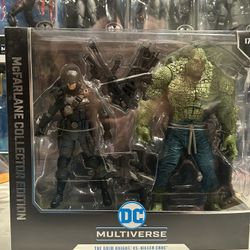 McFarlane DC Multiverse CE The Grim Knight vs. Killer Croc (Dark Multiverse)