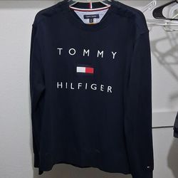 Tommy Hilfiger Navy Crewneck Sweatshirt