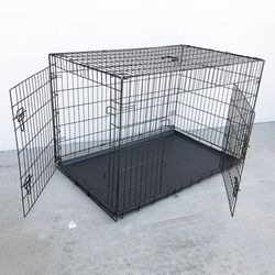 (New) $75 Folding X-Large 48” Dog Cage Crate Kennel 48x29x32”