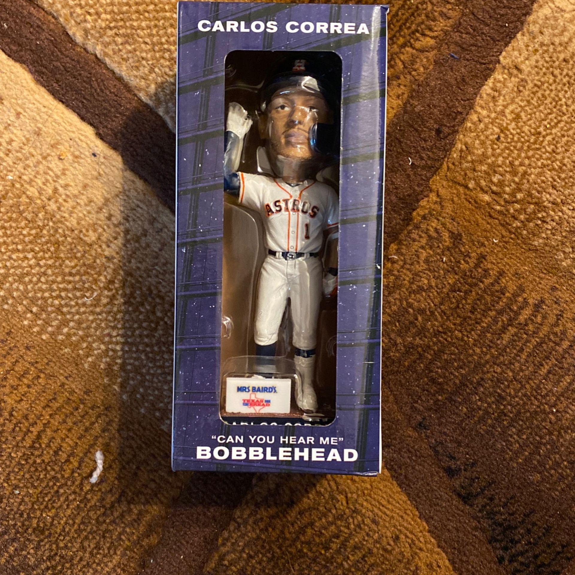 Carlos Correa “Can You Hear Me” Astros Bobblehead