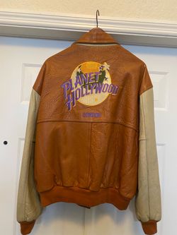 LEATHER JACKET, PLANET HOLLYWOOD LONDON