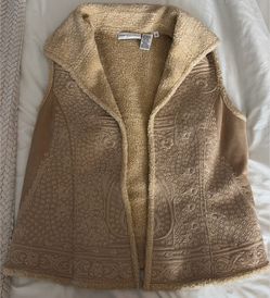Suede vest