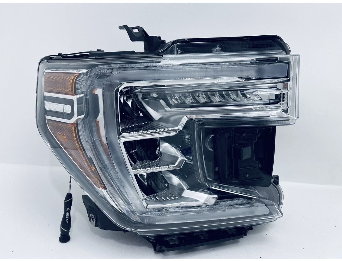2019-2022 GMC SIERRA 1500 RIGHT PASSENGER SIDE HEADLIGHT FULL LED OEM