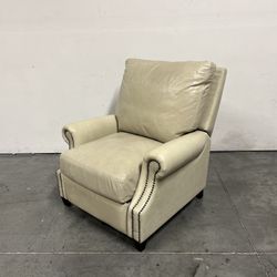Pottery Barn, James Leather Recliner