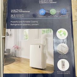 DeLonghi Pinguino 3 in 1 Portable Air Conditioner 12,000 BTU/500sq ft, PACEM369S