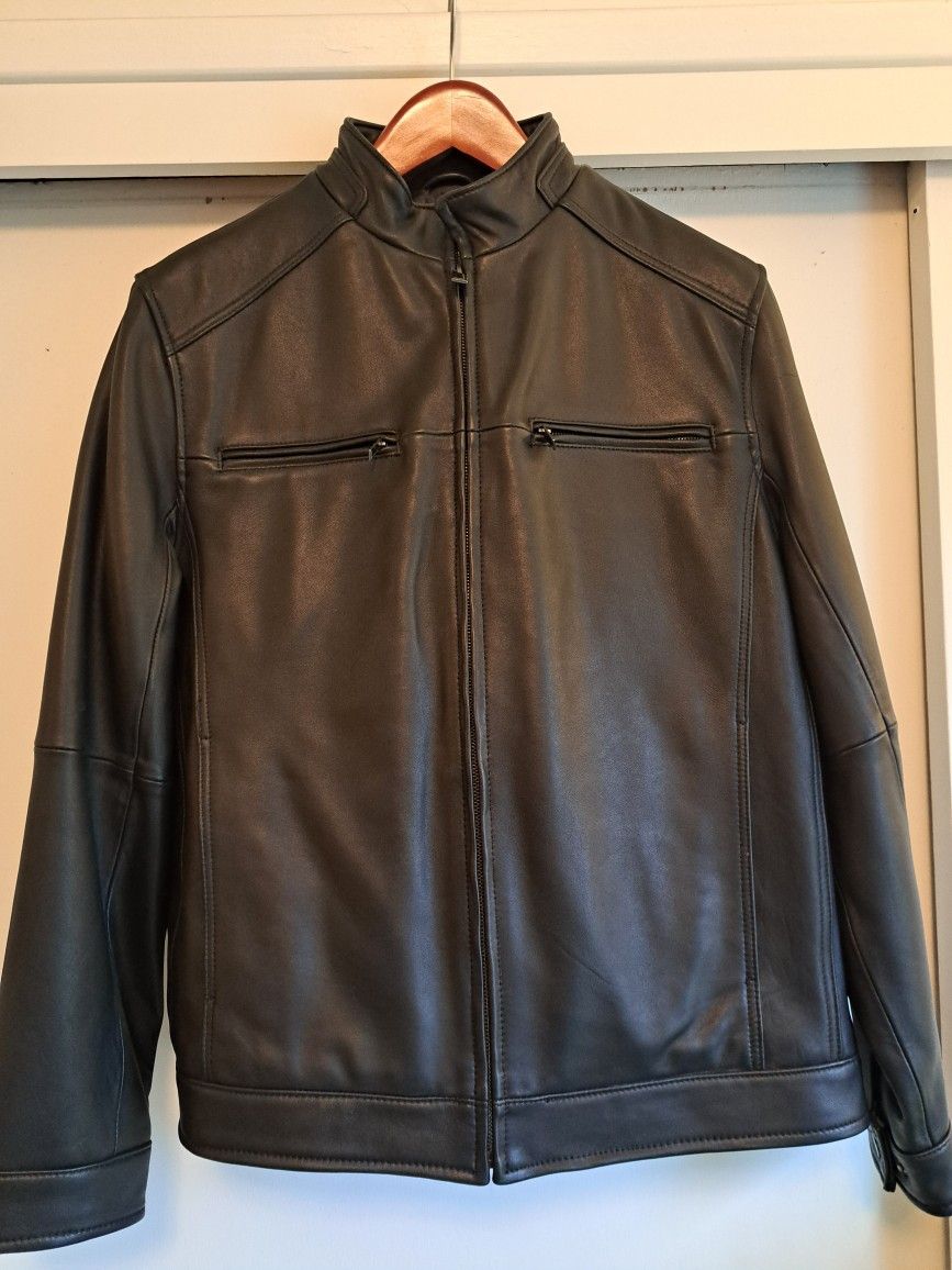 Men's New Zealand Lamb Leather Coat