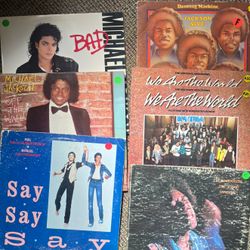 Michael Jackson Records (prices In Description)
