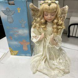 Porcelain Praying Doll 