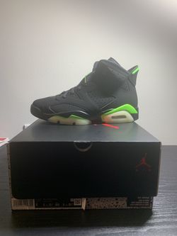 Jordan 6s Electric Green Size 8