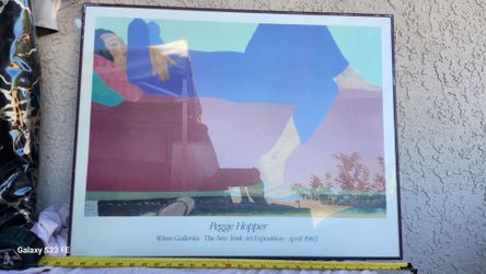 Pegge Hopper Winn Galleries New York Art Exposition 1983 Poster