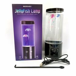 Jellyfish Lamp - Black LED Mood Light