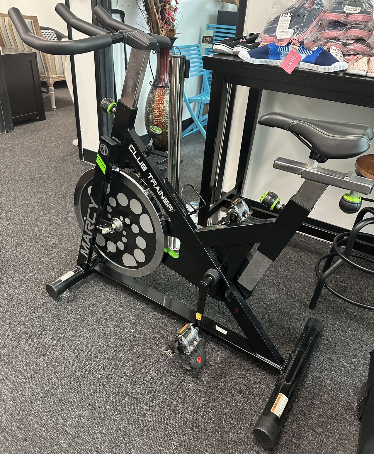 Marcy Club Revolution Bike Cycle Trainer for Cardio Exercise, Multiple Colors Available