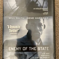 ENEMY OF THE STATE DVD $5 OBO