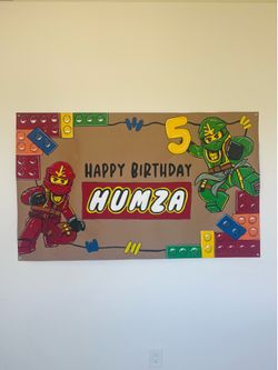 Banner painting