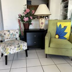 Living Room Furniture Set $99 For All 🎁🍀🎁🚚 Living Room Furniture, Couch, Chair, Lamp, Plant, Picture, Organizer. Modern, Accent Chair, Dresser.