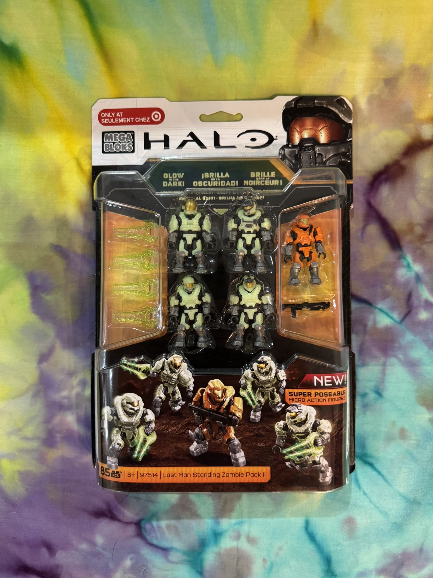 Mega Bloks Halo Last Man Standing: Zombie Pack II Glow In Dark
