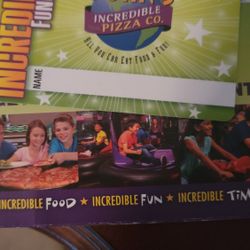 Johns Incredible Card With Tickets