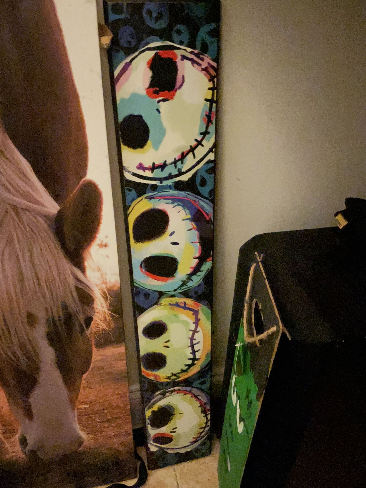 Collectible The Nightmare Before Christmas Jack Wooden Wall Art 6" × 35°