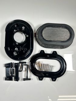 HARLEY 17-UP M8 TOURING SOFTAIL VENTILATOR AIR CLEANER BREATHER 29000148. FREE SHIPPING. SM9KNT0418