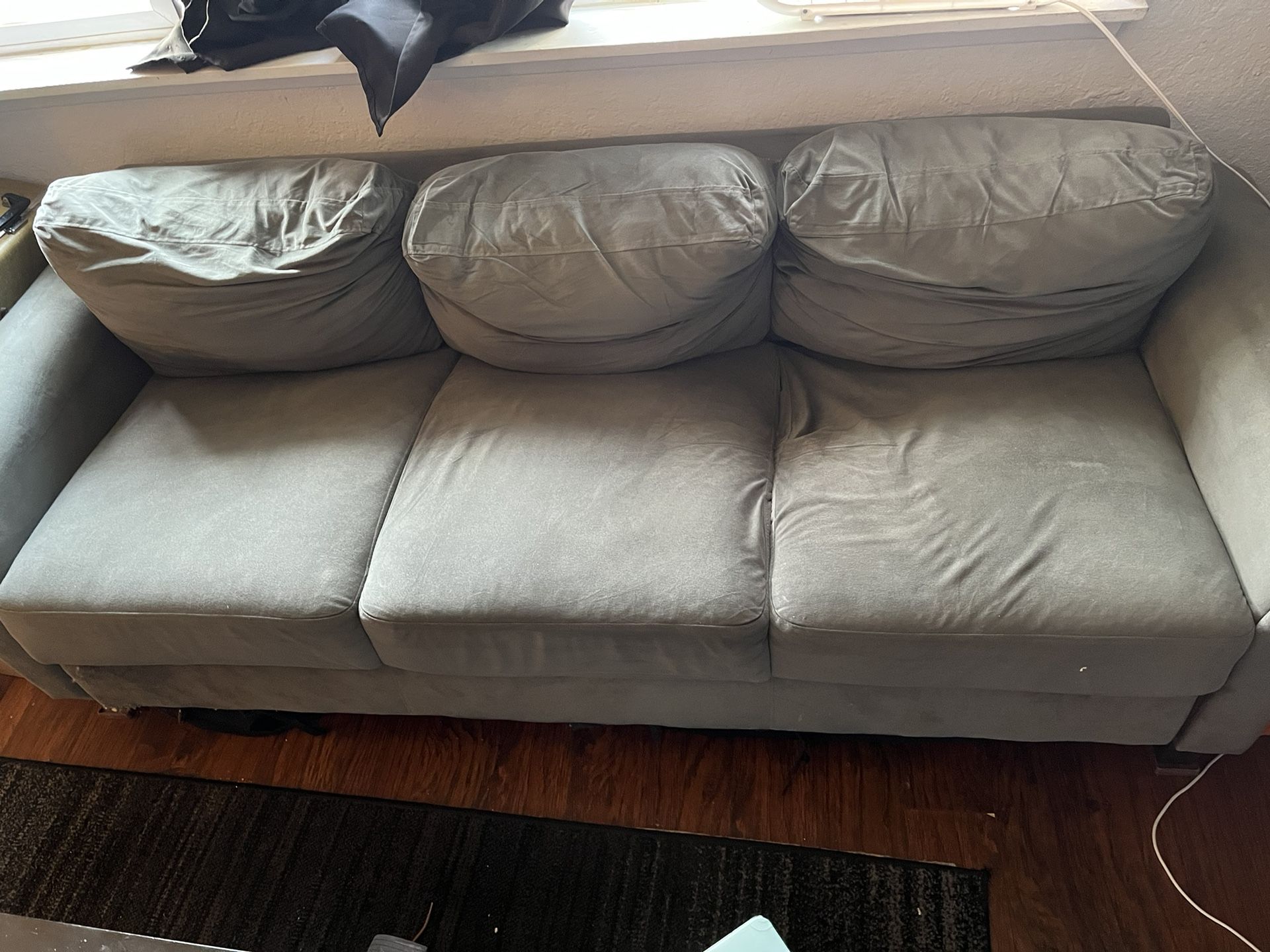 Old Grey Couch