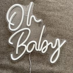 Oh Baby Neon Sign