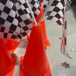Race Cars Centerpieces 