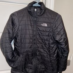 Youth Girls North Face Coat - Large