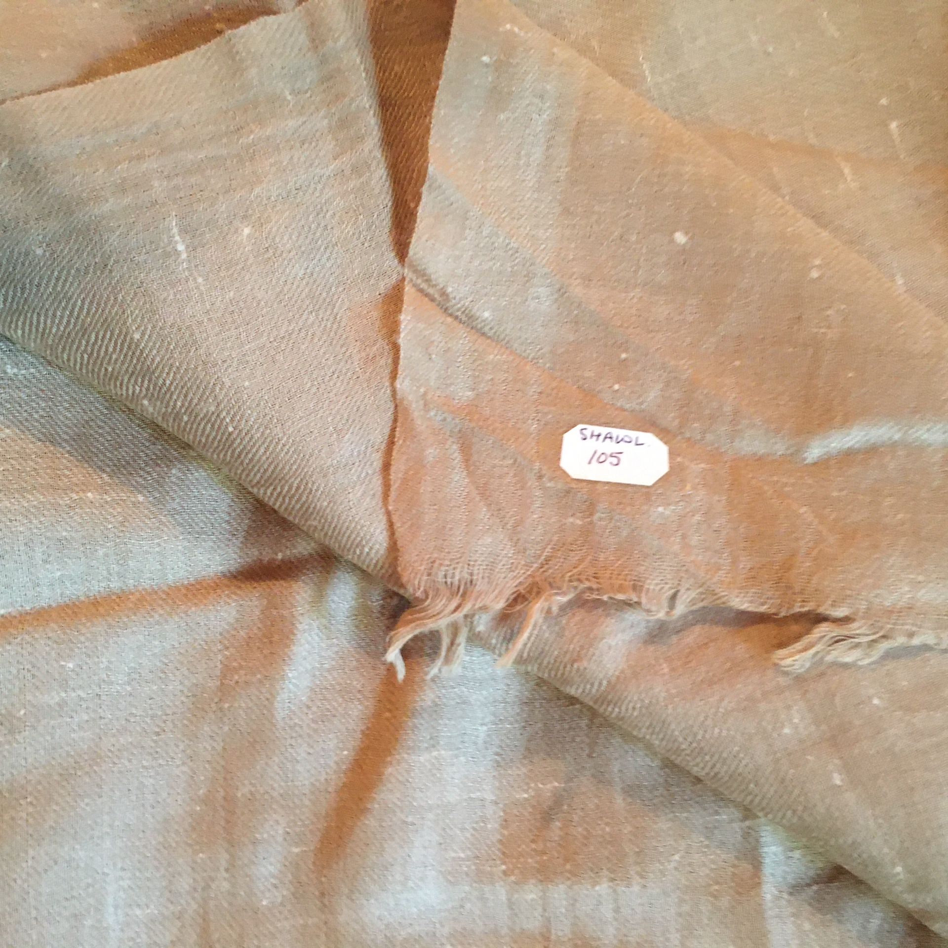 SHAWL - WOOLLEN SHAWL .