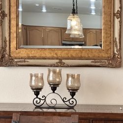 Sundara Scroll Hurricane Candle Holder, From Pier 1 Imports.  