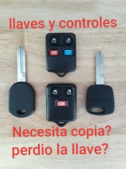 Cerrajero llaves de carros y camionetas controles para autos keys for cars
