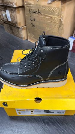 6-INCH WATERPROOF WEDGE BOOT CARHARTT CMW6191 SIZE 11.5M