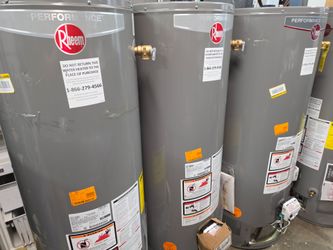 New Water Heater Rheem Performance Platinum