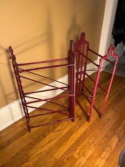 Pair of Vintage W. D. Allen Mfg of Chicago  Fire Hose Holders