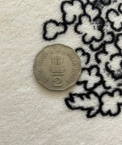 2000 India 2 Rupees. India coin