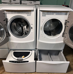 LG Front Load Washer Dryer Set, SmartLaundry
