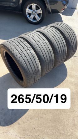(4)265/50/19 Bridgestone Alenza Sport RFT