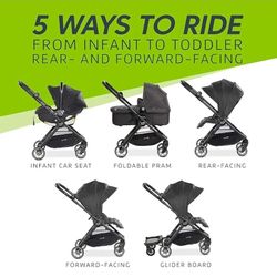 Baby Jogger City Tour LUX Stroller, Rosewood