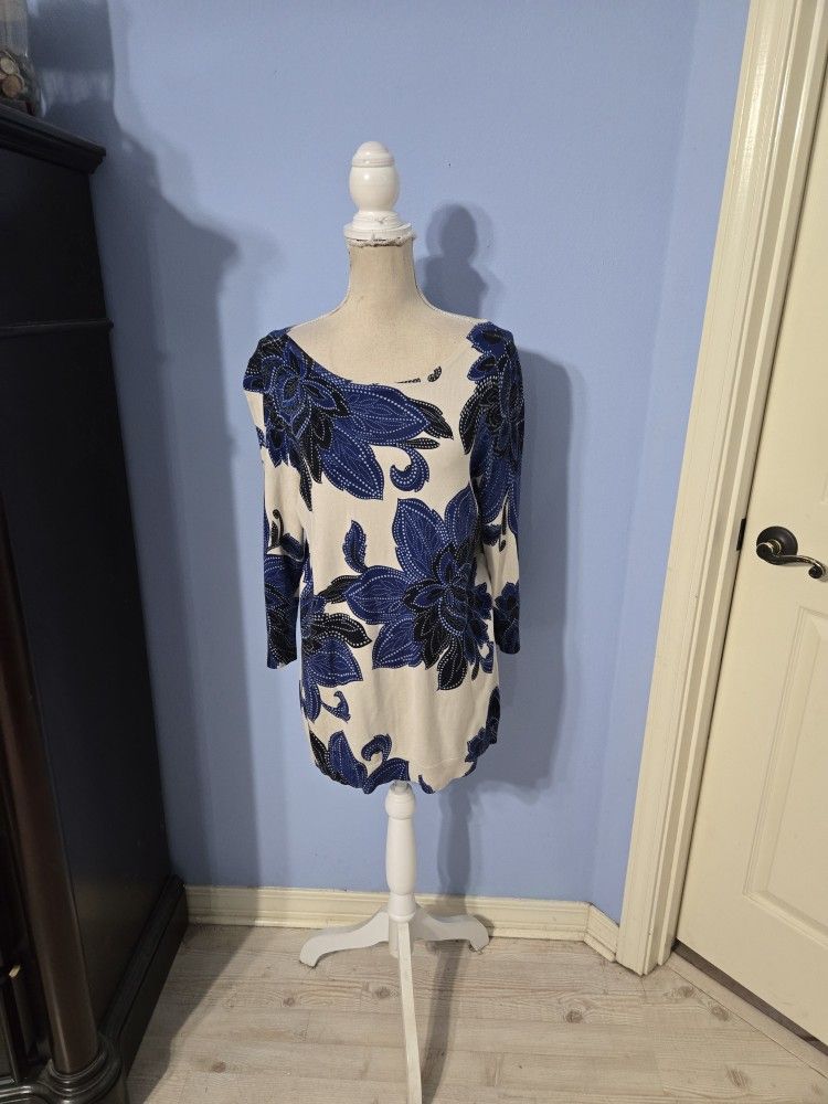 Roz & Ali Large Sweater Womens