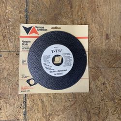 Vermont American 7.25” Circular Saw Blade For Metal Cutting 